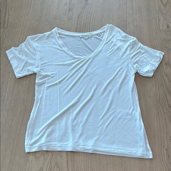 Vince | White | Short Sleeve Tee | S - Picture 1 of 7